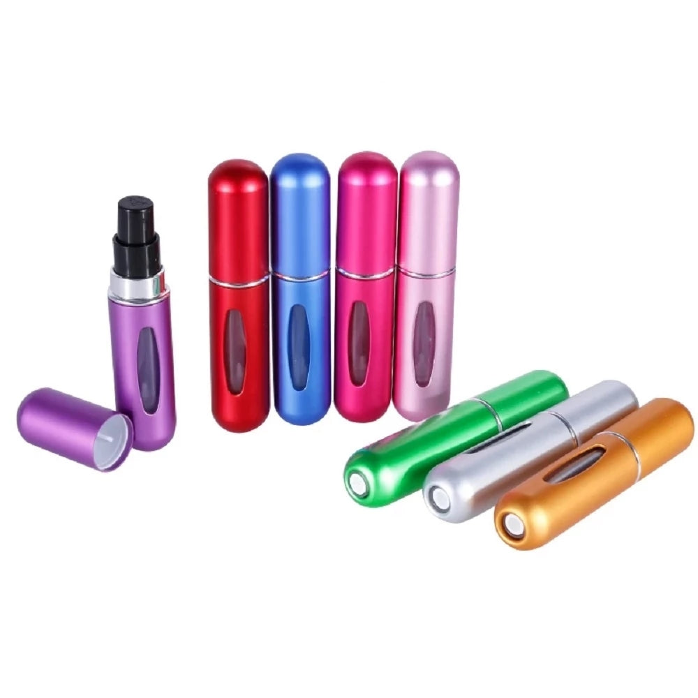 New Arrival Portable Mini Refillable Perfume Bottle With Spray Scent Pump Empty Cosmetic Containers Atomizer Bottle For Travel Tool