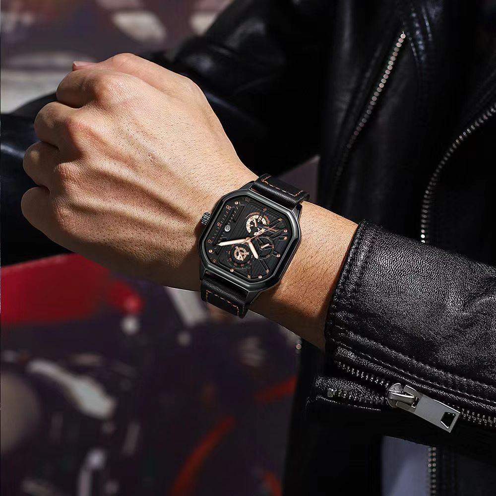 Men Watches Trend Large Dial Men's Watches Luxury Quartz Sports Watches Male Wrist Watch