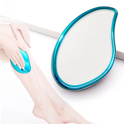 New Crystal Hair Remover Physical Painless Safe Epilator Easy Cleaning Reusable Body Beauty Glass Bleame Hair Removal Eraser