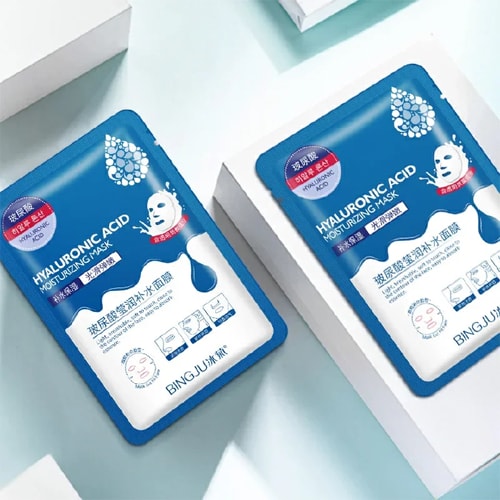 10PCS Anti-wrinkle Collagen Face Mask Moisturizing Anti-aging Repair Brightening skincare Oil-Control Replenishment Whitening Aloe Face Care Face Sheet Mask Facial Masks Skin Care