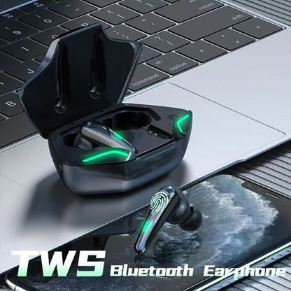 New Arrivals Bluetooth 5.0 Earphones TWS Wireless SportHeadphones Hanging Ear Touch Earphone Gaming Wireless Bluetooth Headset Earphone Bluetooth Earbuds HIFI With Mic Charging Box