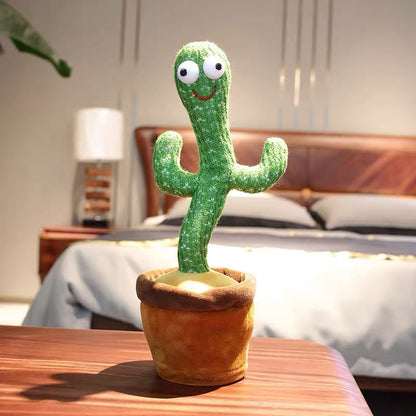Musical Toys Can Record Parent-Child Communication Interaction Cute Talking Dancing Cactus Doll Speaking Voice Kawaii Children's Educational Toys