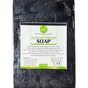 Activated Charcoal Soap - Dvee Organics. Detoxifying Oily Skin Soap