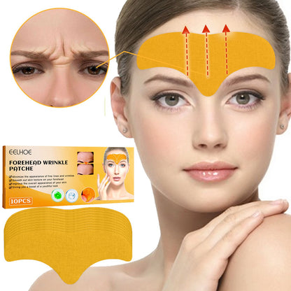 Anti-wrinkle Forehead patch，smoothing and diminishing forehead wrinkles, and tightening facial skin