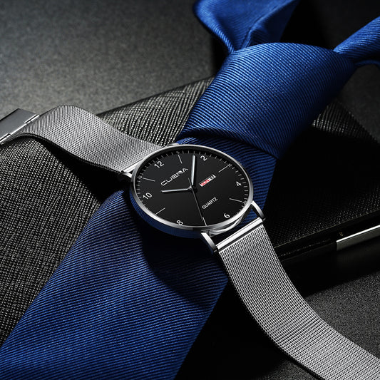 Men Watch Stainless Quartz WristWatches Waterproof Male Watches Fashion Wrist Watch Date Classic Valentines Gift