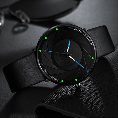 Men's Fashion Watches Ultra Thin Stainless Steel Mesh Belt Quartz Wrist Watch Men Watch Classic Valentines Gift Luxury Man Wristwatch