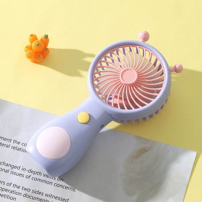 Snail fan USB rechargeble Handheld fan Mini Hand-held fan fashion Hand held fan portable Mini handy Fan