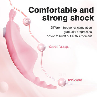 APP Remote Control Vibrator Wearable Wireless Clitoris Stimulator Smart Long Distance Vibrating Panties with Magnetic Clip Mini Bullet Clit Nipples Teaser Silicone Adult Sex Toy for Women Couples