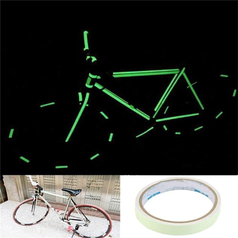 Luminous Fluorescent Night Self-adhesive Glow In The Dark Switch Sticker Tape Safety Warning Tapes