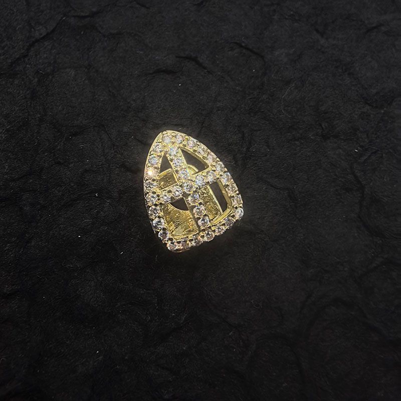 single grillz tooth cap man/woman valentine gift for her/women ice grillz mouth for men/women hip hop rapper body jewelry accessories party costume easter festival gift for girl friends