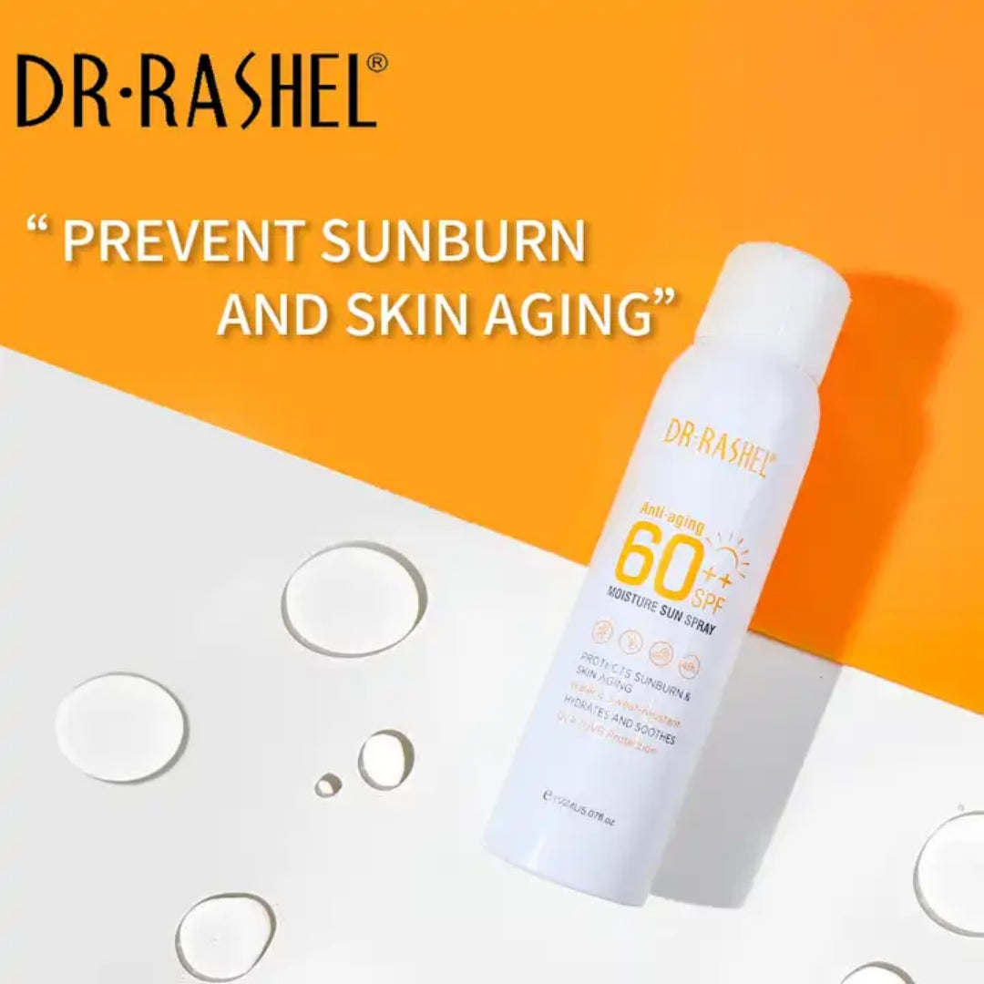 Dr. Rashel Anti-aging Moisture Sun Spray SPF 60 ++ UVA UVB Protection Sunscreen