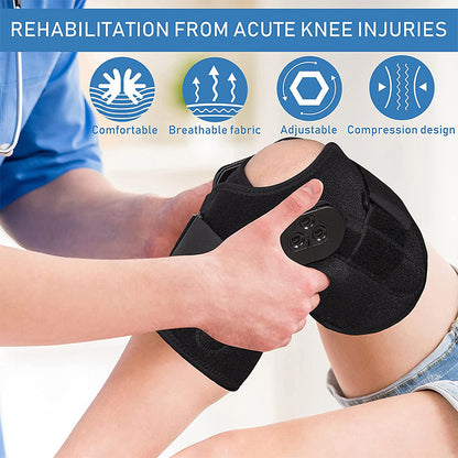 Professional Hinged Knee Brace Adjustable Knee Support with Side Stabilizers of Locking Dials for Knee Pain Arthritis ACL PCL Meniscus Tear Sports Braces Medical Hinged Knee Orthosis