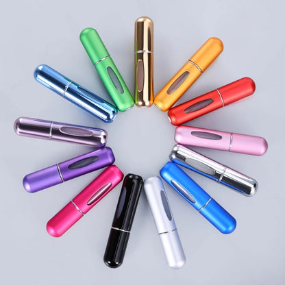 New Arrival Portable Mini Refillable Perfume Bottle With Spray Scent Pump Empty Cosmetic Containers Atomizer Bottle For Travel Tool
