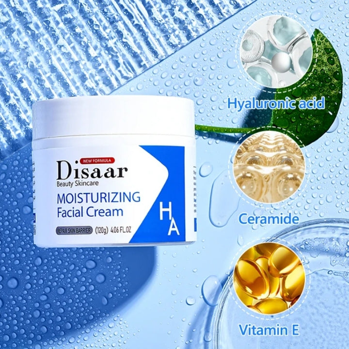Hyaluronic Acid Moisturizing Facial Cream Anti-wrinkle Anti-aging Firming HA - Disaar
