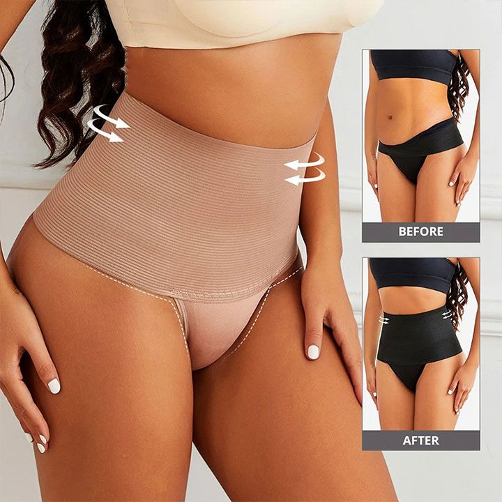 New Arrivals High Waist Postpartum Panties Women's Abdomen Hip Lift Brief Body Shaping Pants Breathable Slimming Underwear Belly Compression