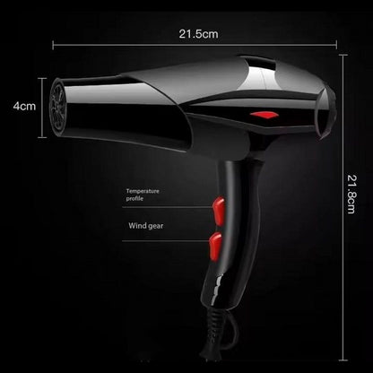 Hair Blow Dryer Professional Hair Dryer+Hair Comb+UK Plug