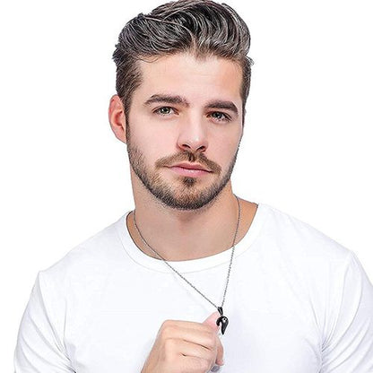 2Pcs/Set Couple Heart Shape I Love You Pendant Necklace Lovers Couples Jewelry Valentine's Gift，Fashion Couple Necklace Jewelry Unisex Lovers Couples Necklaces & Pendants