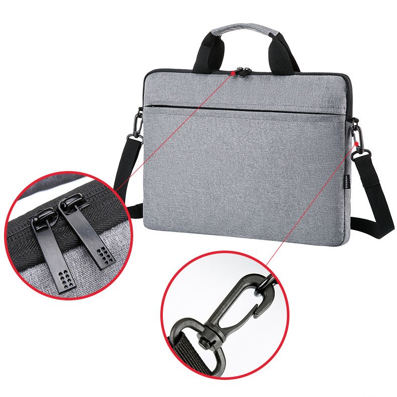New Arrivals laptop bag Office bag minimalist gift bag file bag data bag tablet computer liner bag traveling bag Can be fixed on the luggage compartment