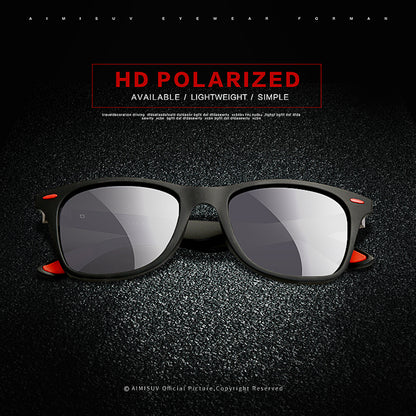 Sunglasses Men Fishing Polarized Sunglasses Men Women Driving Square Style Sun Glasses Male Goggle Unisex Glasses Sun glasses Men Fashion Accessories