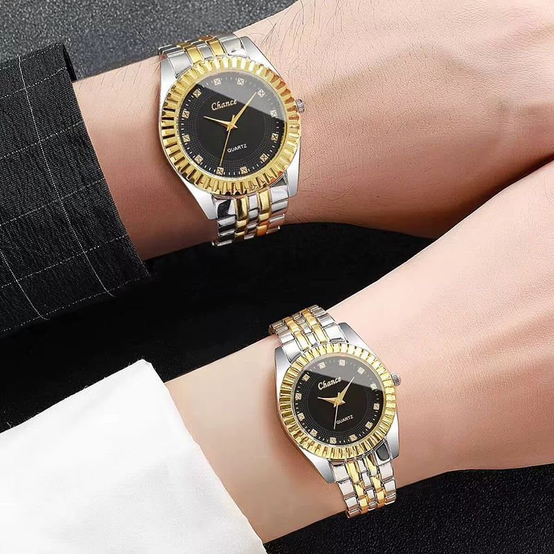 New Top Couple Watches Man Luxury Famous Lover's Watch Men Quartz Watches Luxury Men Business Watches Fashion Women Watches Women For Gifts