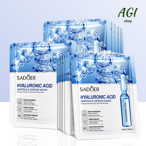 Facial Mask Sheet Pores Moisturizing 24K Gold Vitamin C Hyaluronic Acid Face Mask Facial Moisturizing Firming Hydrating Facial Masks Skin Care Oil-Control Anti-Aging Replenishment Face Care Treatments