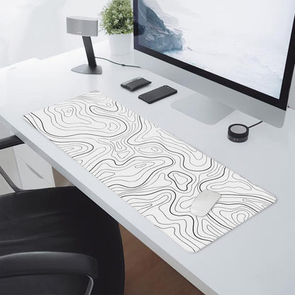 Gaming Mouse Pad 80x30cm, Large Mousepad Rubber Base Desk Mat with Stitched Edges for Laptop Computer, 31.5x11.8in