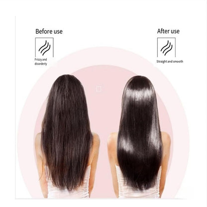 ZHJH Hair Straightener Mini Curling Iron Multi-purpose Can Be Carried Anytime Touch Up Cartoon Cat Portable Electric Splint Flat Iron Ceramic Hair Straightener American Style 220V