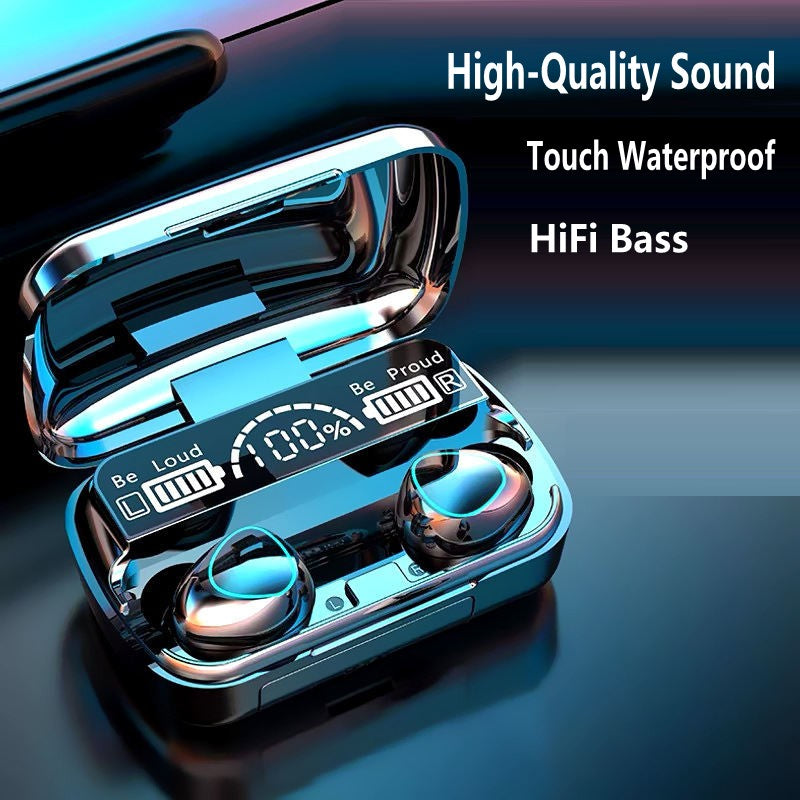 M10 Wireless Bluetooth Earphones Headsets Stereo Earbuds In-Ear Touch Control