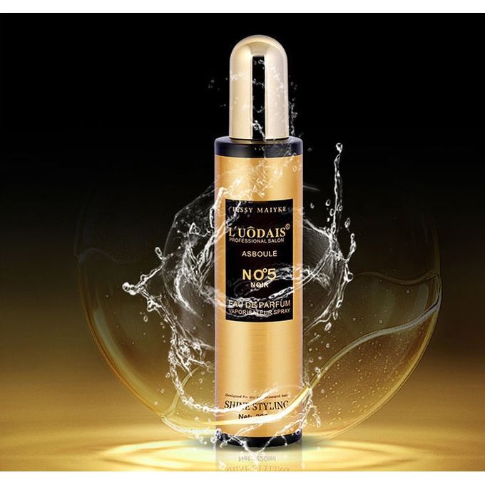 3 in 1 L'Uodais Hair Repair Oil Serum + NO°5 Noir + Curl Keeper Spray Smoothing Damaged Hair Treatment & Scalp Care Product Hair Fragrance Spray For Women