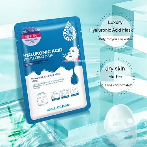 10PCS Anti-wrinkle Collagen Face Mask Moisturizing Anti-aging Repair Brightening skincare Oil-Control Replenishment Whitening Aloe Face Care Face Sheet Mask Facial Masks Skin Care