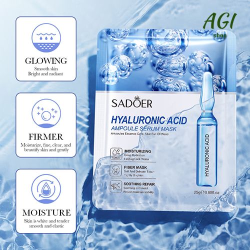 Facial Mask Sheet Pores Moisturizing 24K Gold Vitamin C Hyaluronic Acid Face Mask Facial Moisturizing Firming Hydrating Facial Masks Skin Care Oil-Control Anti-Aging Replenishment Face Care Treatments