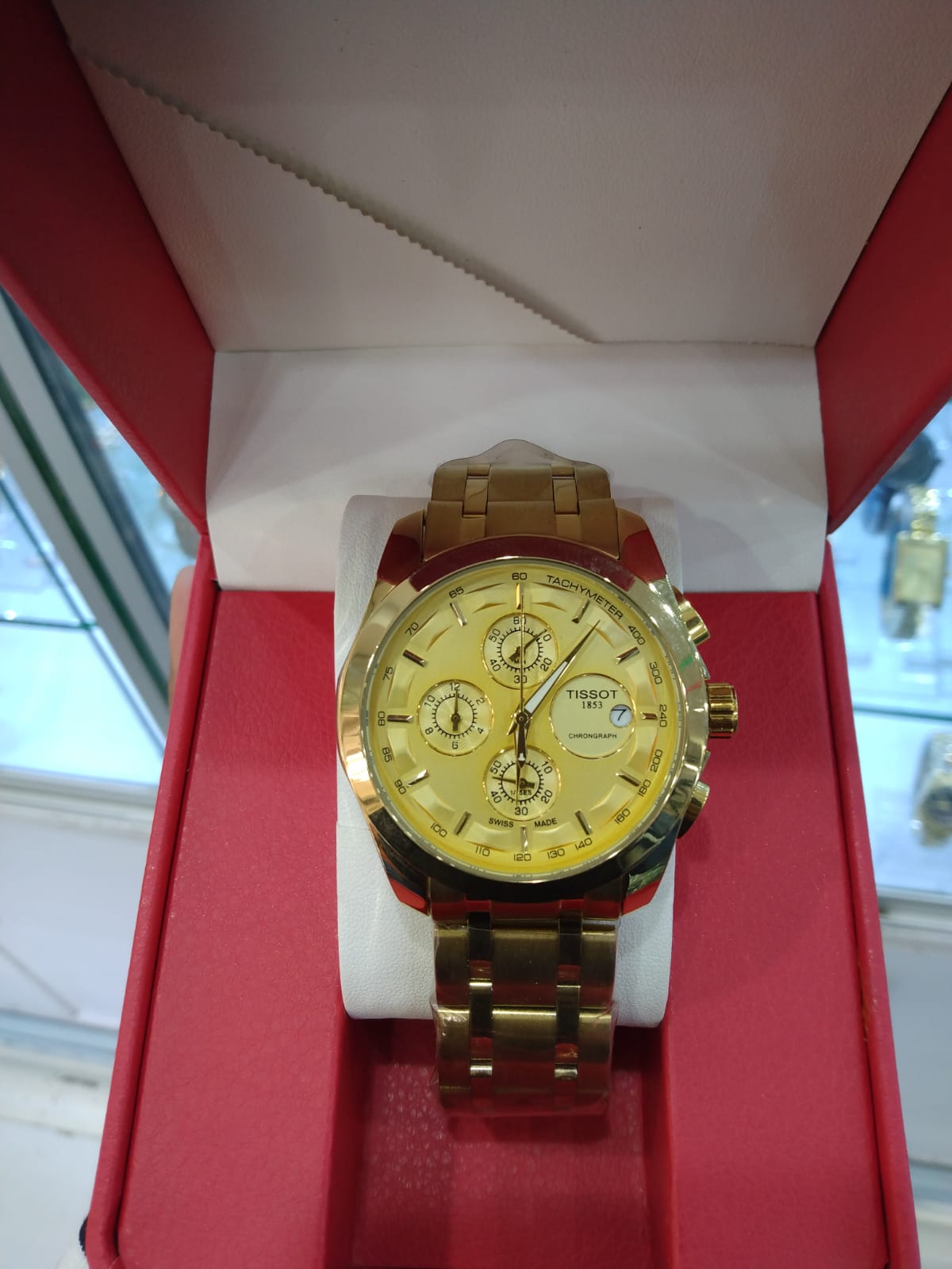 Tissot Gents Luxury Automatic Watch – Original Swiss Men’s Wristwatch with Stainless Steel Case, Waterproof Design, Date Display, Durable Strap, Elegant Business & Casual Fashion Timepiece