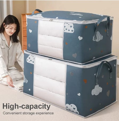 Moisture Dust Proof Organizer Quilt Clothes Storage Bag Big Capacity Duvet Blanket Sorting Bags