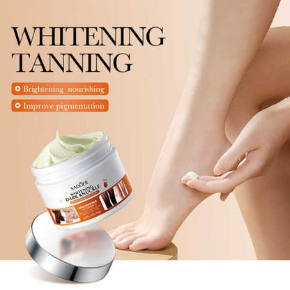 Sadoer Dark Knuckle Whitening Cream Skin Body Bleaching For Dark Knees and Elbows,Moisturizing Strong Joint Whitening Cream for Clavicle,Neck,Niacinamide Vitamin C Dark Spot Corrector Remover