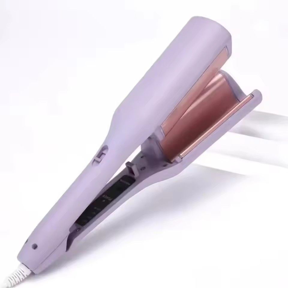 32MM Electric Curling Iron Automatic Lambswool Curling Tool Long Lasting Styling French Styling Rotating Anti-Flame Design