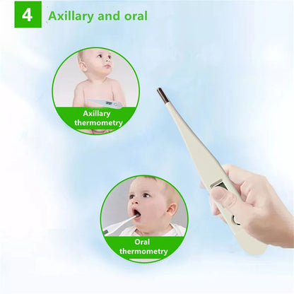 Precision Household Thermometer Digital Baby/Adult thermometer LCD Temperature Measurement Baby Heating Oral Thermometer Tools Care Baby Child Infant Kids & Maternity Products