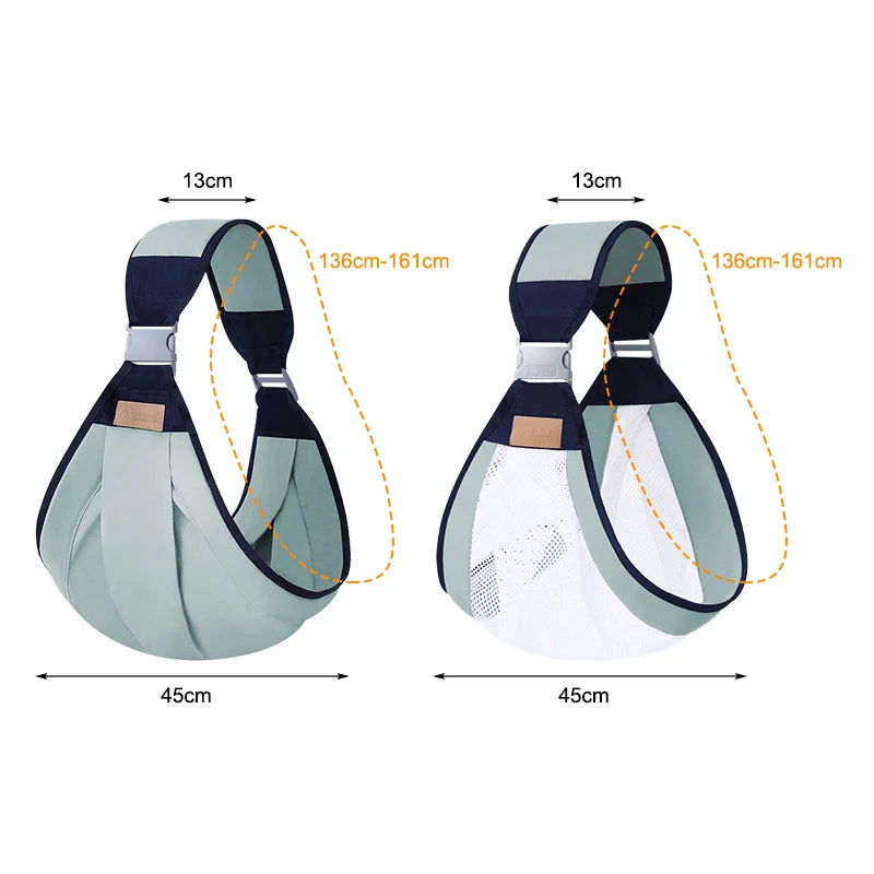 New Arrivals Baby Sling Carrier Newborn to Toddler, Adjustable Baby Carrier Sling, Baby Wrap Sling, Baby Hip Seat Carrier for Toddler Sling, Baby Holder Carrier, Nursing Sling, Carrying