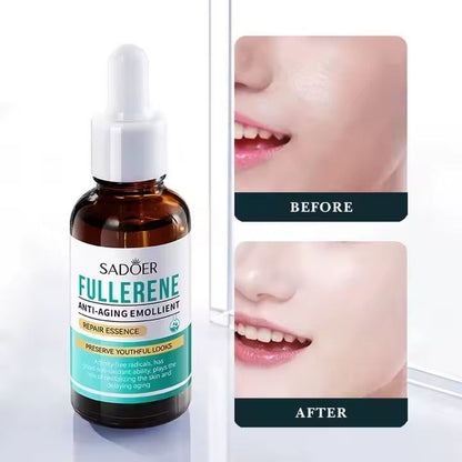 2 Packs SADOER Skin Care Moisturizing Fullerene Anti Aging Facial Serum Anti-wrinkle, Firming, Lightening, Moisturizer, Nourishing Anti-Aging,Firming,Moisturizing,Nourishing All Kinds Of Skin