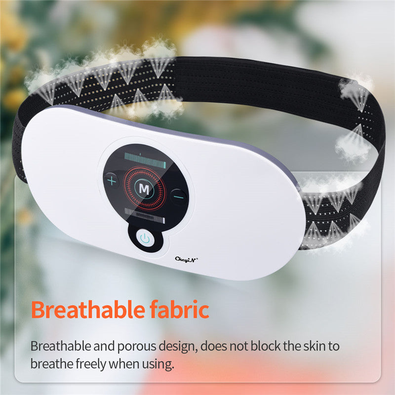 EMS Heating Electric Body Slimming Massager Slimming Belt Fat Burning Abdominal Massage Back Buttock Legs Massager Beauty Health Machine Weight Loss Device Electric Acupuncture Vibration Massager