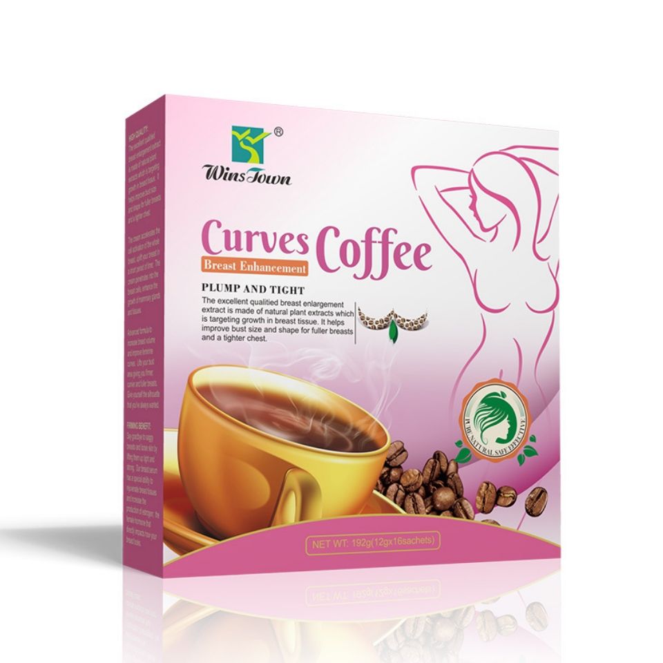 Wins Town CURVES Coffee, Breast & Butt Enhancement Coffee. Grows The Breast, Makes You Curvy, Improve Butt Size & Shape & Makes Breast Firm, Fuller & Tight.