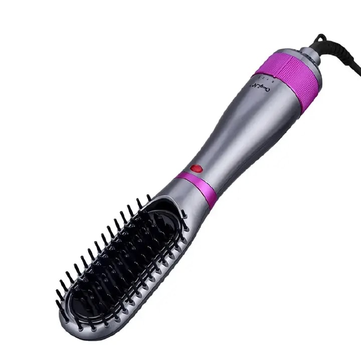 Hair Dryer Brush 350W Hair Brush Low Noise 180 ℃ 3 Speed Anti Scald Design Negative Ion Hair Styling Tools Multifunctional Electric Hot Air Blow Combs Tourmaline Ceramic Hair Dry Brush