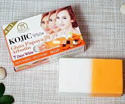 Kojic White Gluta Papaya & Arbutin Soap