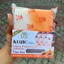 Kojic White Gluta Papaya & Arbutin Soap