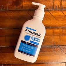 Amlactin Intensive Healing Lotion For Dry, Rough Skin-15% Lactic Acid Body Moisturizer-Exfoliates & Hydrates