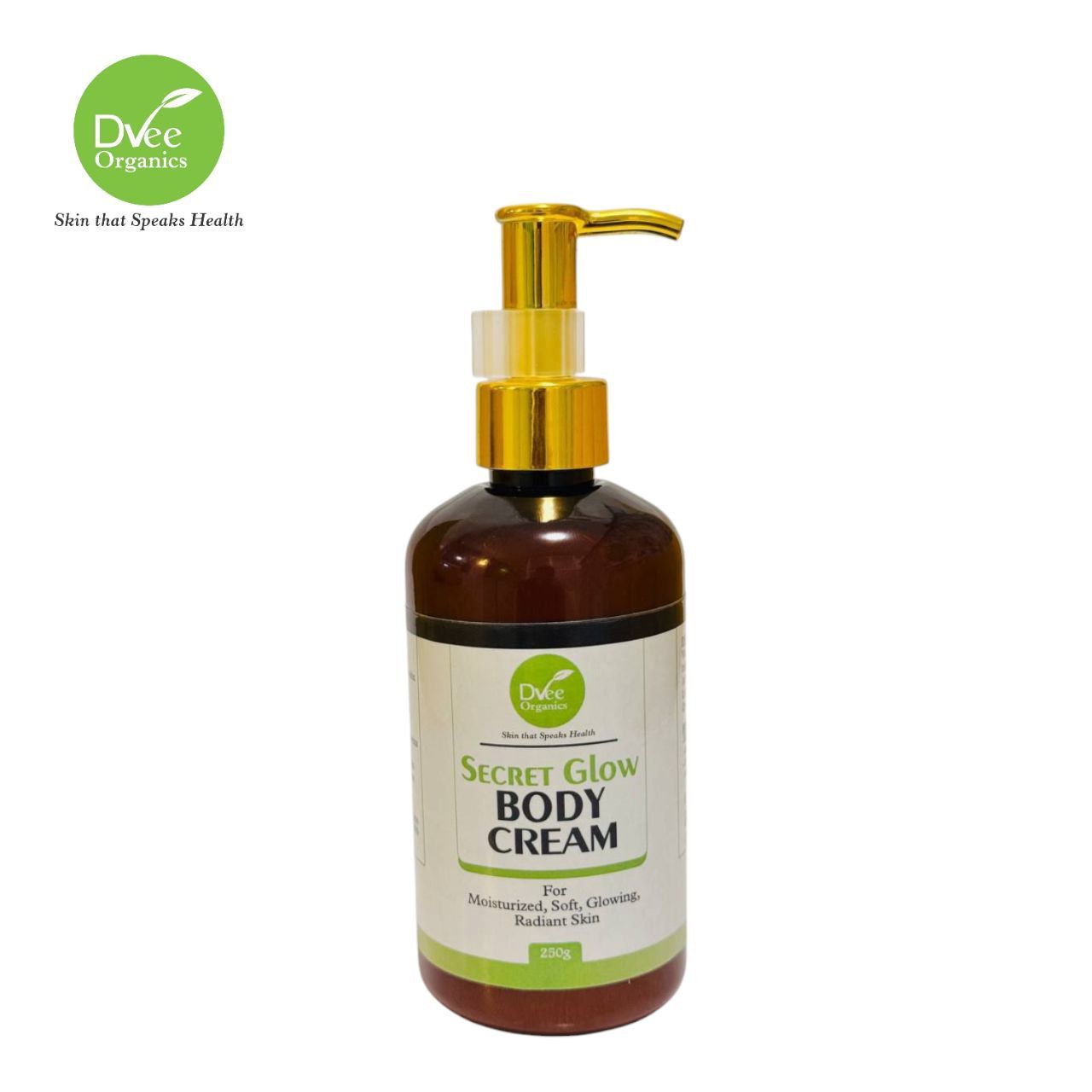 Body Package - Dvee Organics - Cream & Oil for Bright Radiant Body Glow