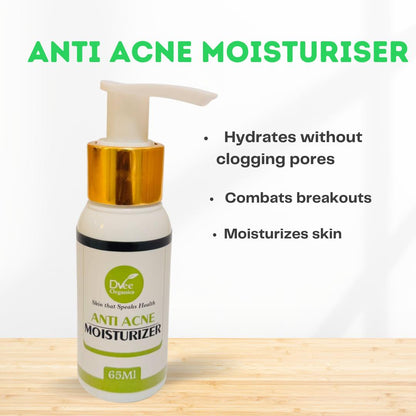 Anti Acne Moisturizer - Dvee Organics - Blemish Control Cream