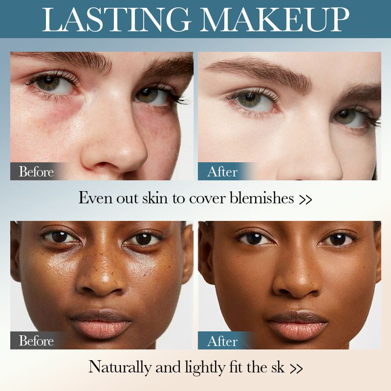 40ml SADOER Holding makeup liquid foundation natural lasting oil control is not easy to remove makeup concealer moisturizing dry skin bb cream for women moisturizing non-card powder