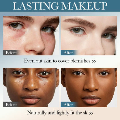 40ml SADOER Holding makeup liquid foundation natural lasting oil control is not easy to remove makeup concealer moisturizing dry skin bb cream for women moisturizing non-card powder