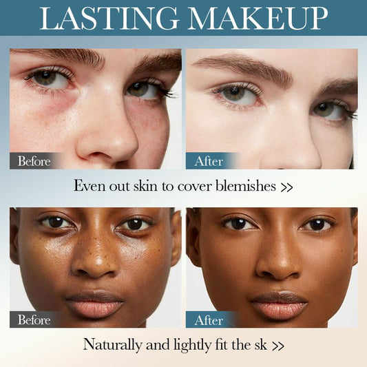 40ml SADOER Holding makeup liquid foundation natural lasting oil control is not easy to remove makeup concealer moisturizing dry skin bb cream for women moisturizing non-card powder