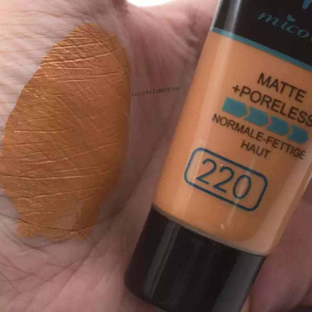 Micolor Fit Me Matte And Poreless Foundation Cream Face Makeup